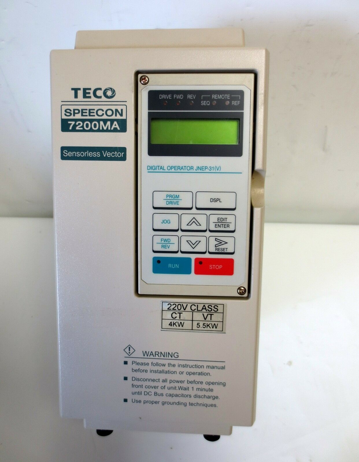 TECO東元變頻器7200MA維修