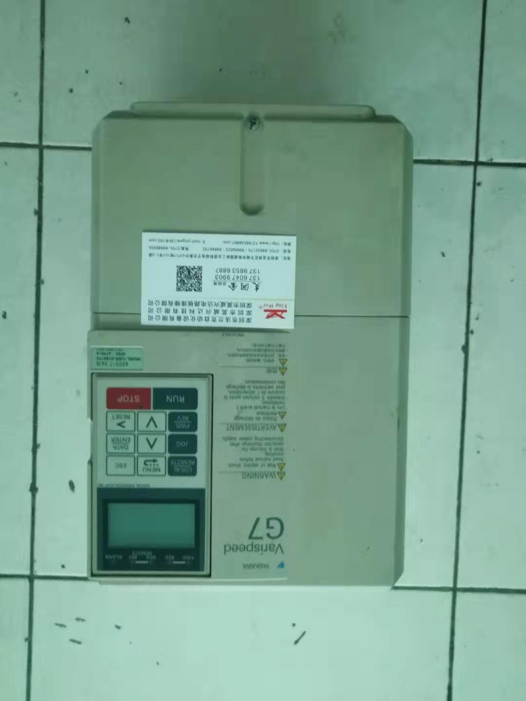 安川變頻器維修中PTC熱敏電阻的作用