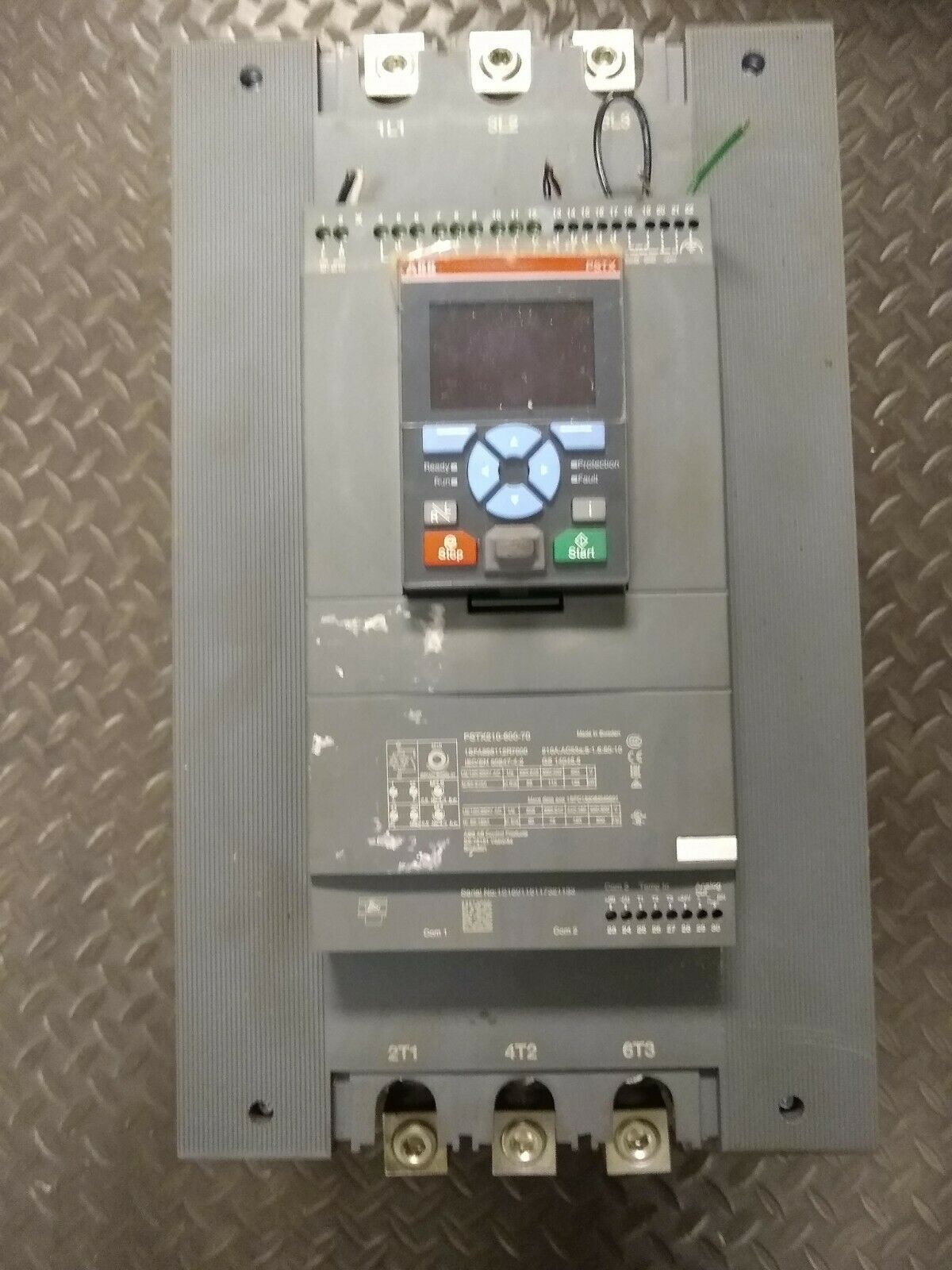 ABB軟啟動(dòng)器PSTX210-600-70無(wú)法啟動(dòng)故障維修實(shí)例