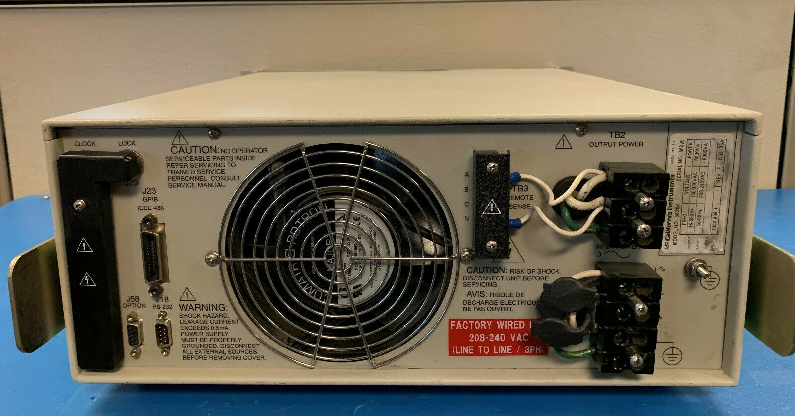 California Instruments嘉州儀器電源維修