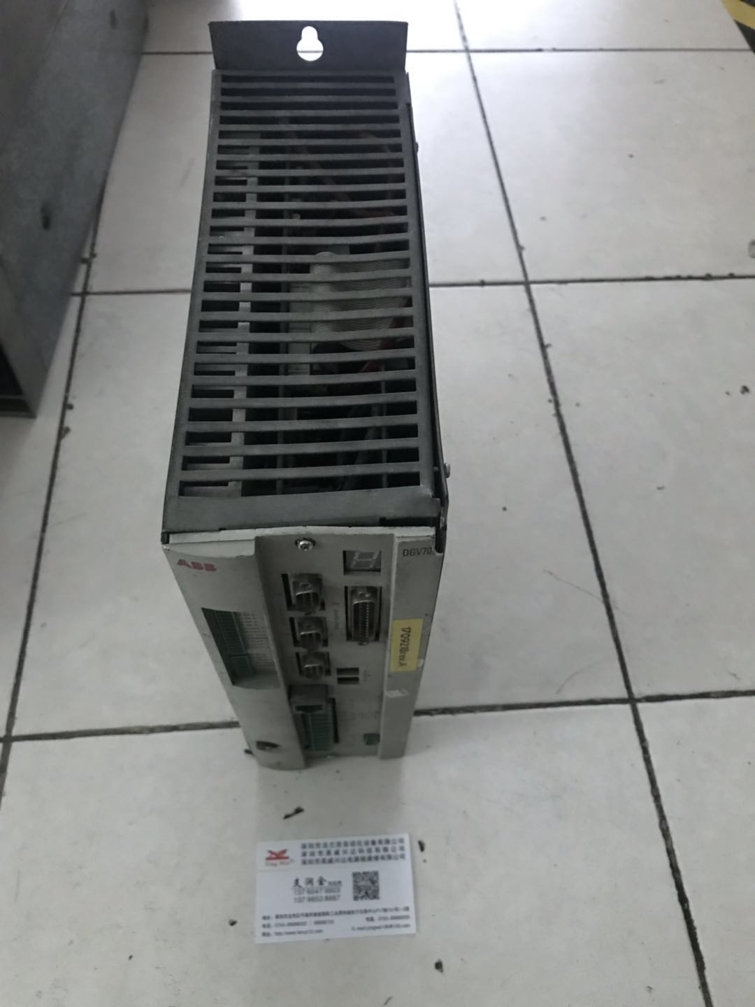 ABB伺服控制器二極管壞導(dǎo)致輸出電壓低維修