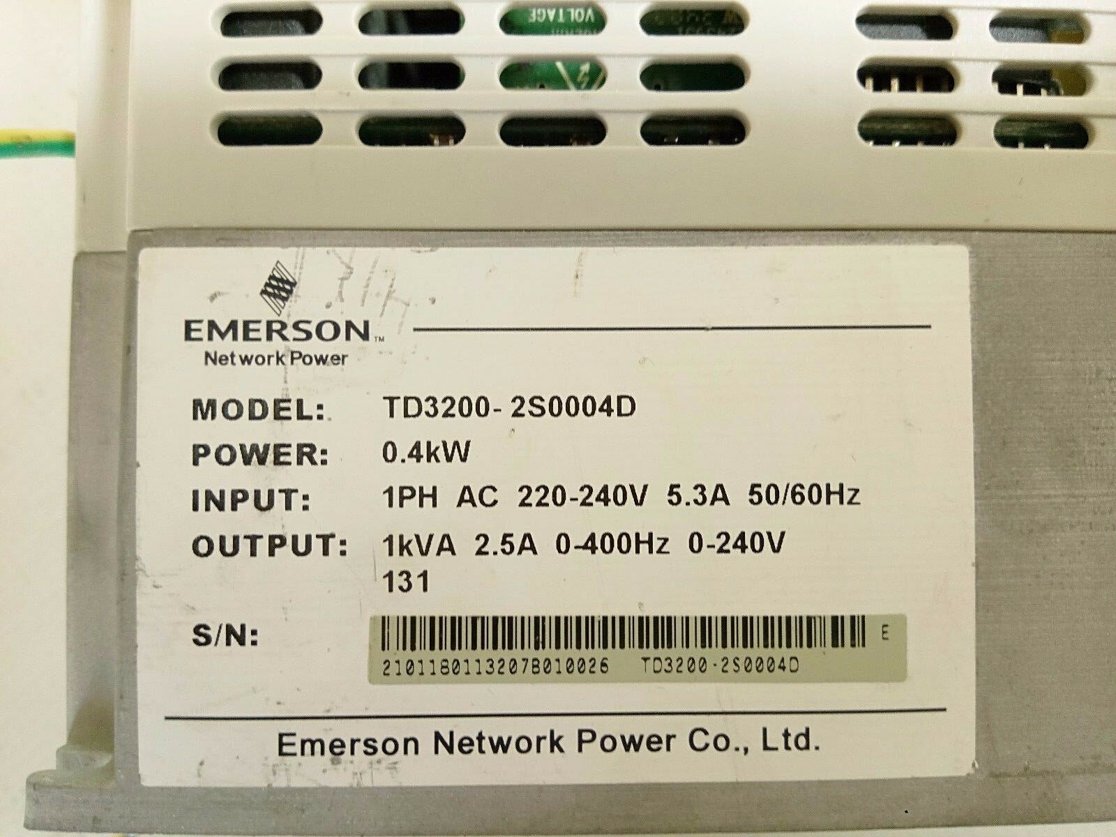 Emerson艾默生變頻器維修TD3200