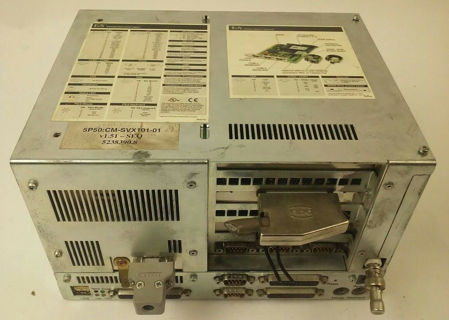 BR  5P50:CM-SVX101-01貝加萊工業(yè)電腦維修