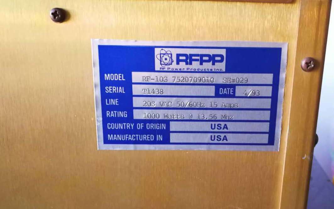 RFPP RF-10S 7520709010 SE#029射頻電源維修