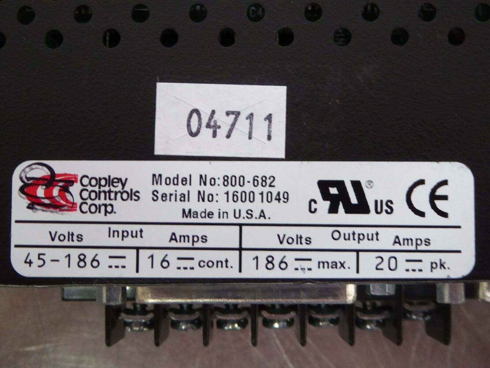  Copley Controls驅(qū)動器維修