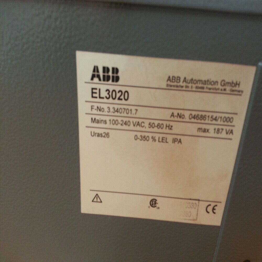 EL3020修理ABB分析儀維修