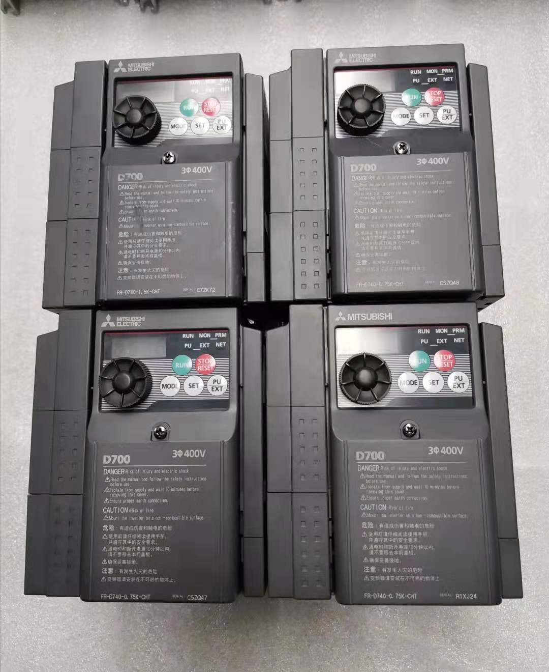 D700三菱變頻器報警OC維修